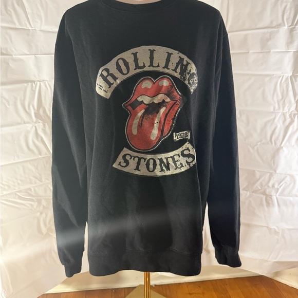 Rolling Stones Black Sweatershirt - Picture 1 of 6